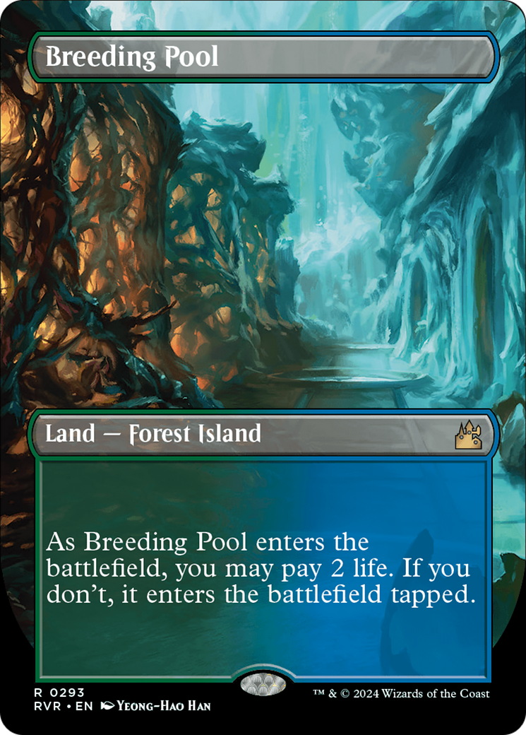 Breeding Pool (Borderless) [Ravnica Remastered] | Mega City Incorporated