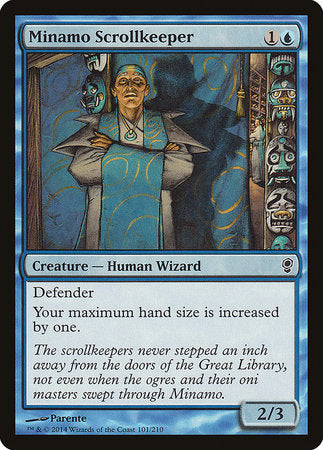 Minamo Scrollkeeper [Conspiracy] | Mega City Incorporated