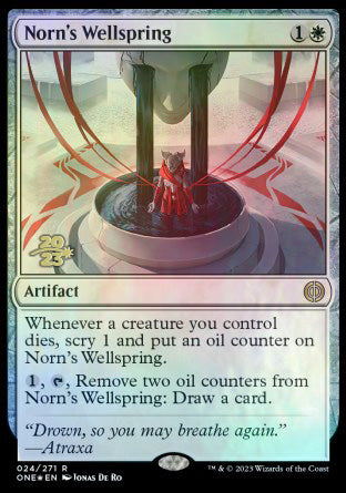 Norn's Wellspring [Phyrexia: All Will Be One Prerelease Promos] | Mega City Incorporated