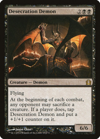 Desecration Demon [Return to Ravnica] | Mega City Incorporated