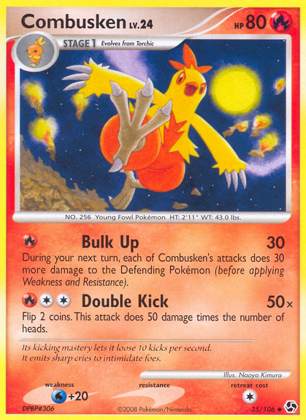 Combusken (35/106) [Diamond & Pearl: Great Encounters] | Mega City Incorporated