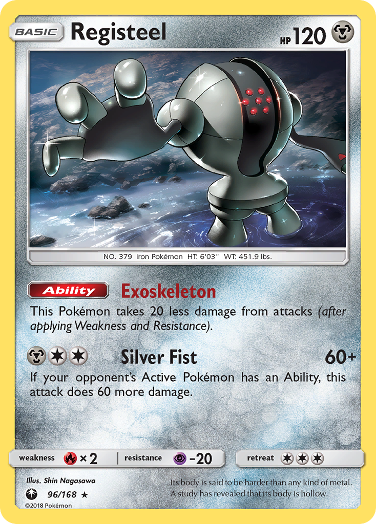 Registeel (96/168) [Sun & Moon: Celestial Storm] | Mega City Incorporated