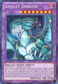 Amulet Dragon [DRLG-EN003] Secret Rare | Mega City Incorporated