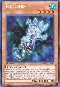 Ice Hand [DRLG-EN047] Secret Rare | Mega City Incorporated