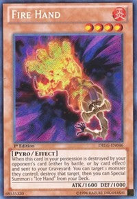 Fire Hand [DRLG-EN046] Secret Rare | Mega City Incorporated