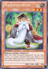 Mathematician [DRLG-EN023] Secret Rare | Mega City Incorporated