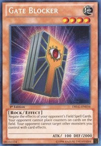 Gate Blocker [DRLG-EN034] Secret Rare | Mega City Incorporated