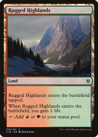 Rugged Highlands [Commander 2016] | Mega City Incorporated