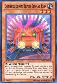 Construction Train Signal Red [DRLG-EN038] Super Rare | Mega City Incorporated