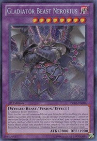 Gladiator Beast Nerokius [PRIO-EN086] Secret Rare | Mega City Incorporated