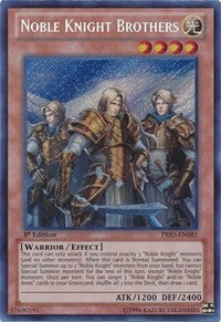 Noble Knight Brothers [PRIO-EN081] Secret Rare | Mega City Incorporated