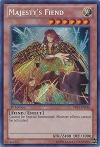 Majesty's Fiend [PRIO-EN034] Secret Rare | Mega City Incorporated