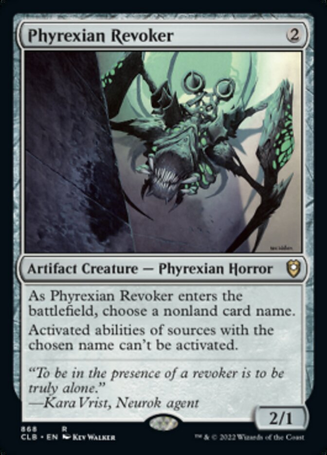 Phyrexian Revoker [Commander Legends: Battle for Baldur's Gate] | Mega City Incorporated