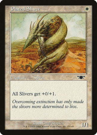 Plated Sliver [Legions] | Mega City Incorporated