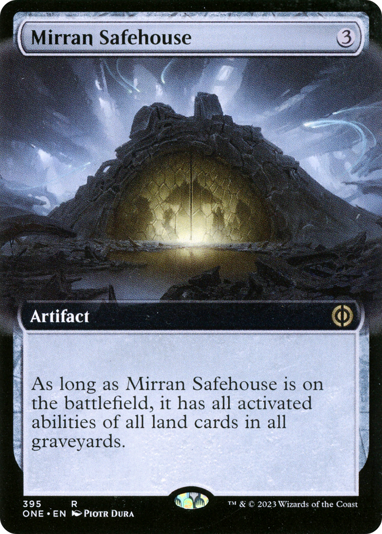 Mirran Safehouse (Extended Art) [Phyrexia: All Will Be One] | Mega City Incorporated