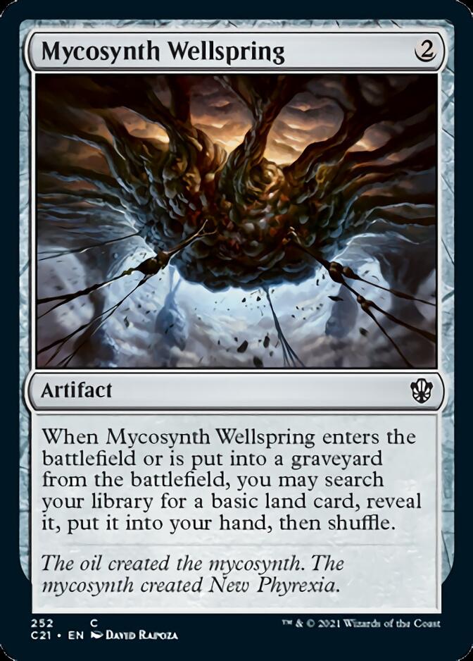 Mycosynth Wellspring [Commander 2021] | Mega City Incorporated