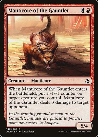 Manticore of the Gauntlet [Amonkhet] | Mega City Incorporated