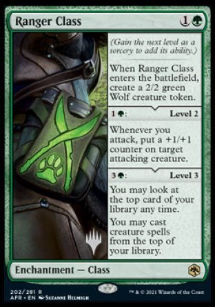 Ranger Class (Promo Pack) [Dungeons & Dragons: Adventures in the Forgotten Realms Promos] | Mega City Incorporated