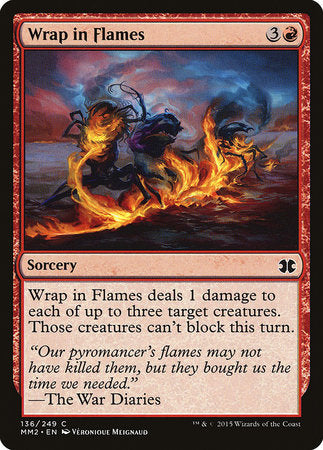 Wrap in Flames [Modern Masters 2015] | Mega City Incorporated