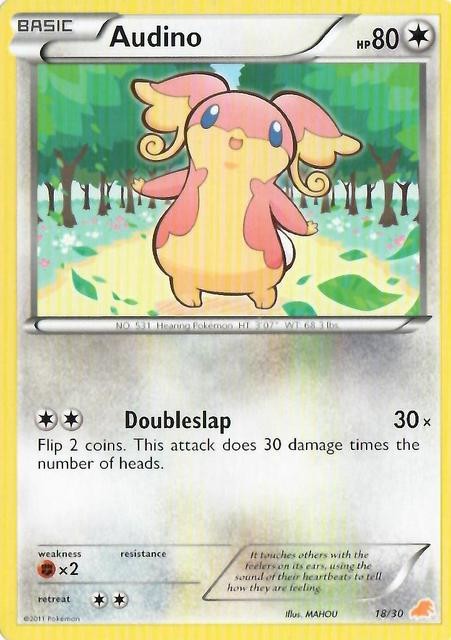 Audino (18/30) [Black & White: Trainer Kit - Excadrill] | Mega City Incorporated