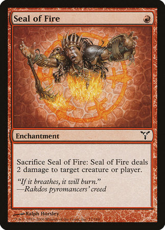 Seal of Fire [Dissension] | Mega City Incorporated