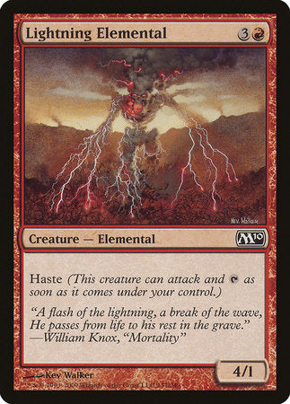 Lightning Elemental [Magic 2010] | Mega City Incorporated