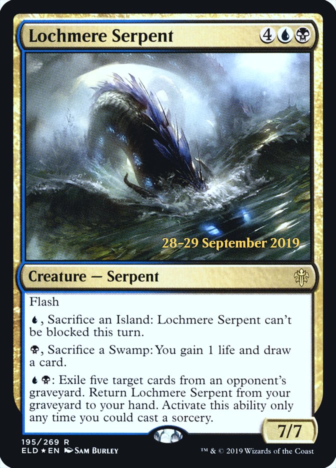 Lochmere Serpent  [Throne of Eldraine Prerelease Promos] | Mega City Incorporated