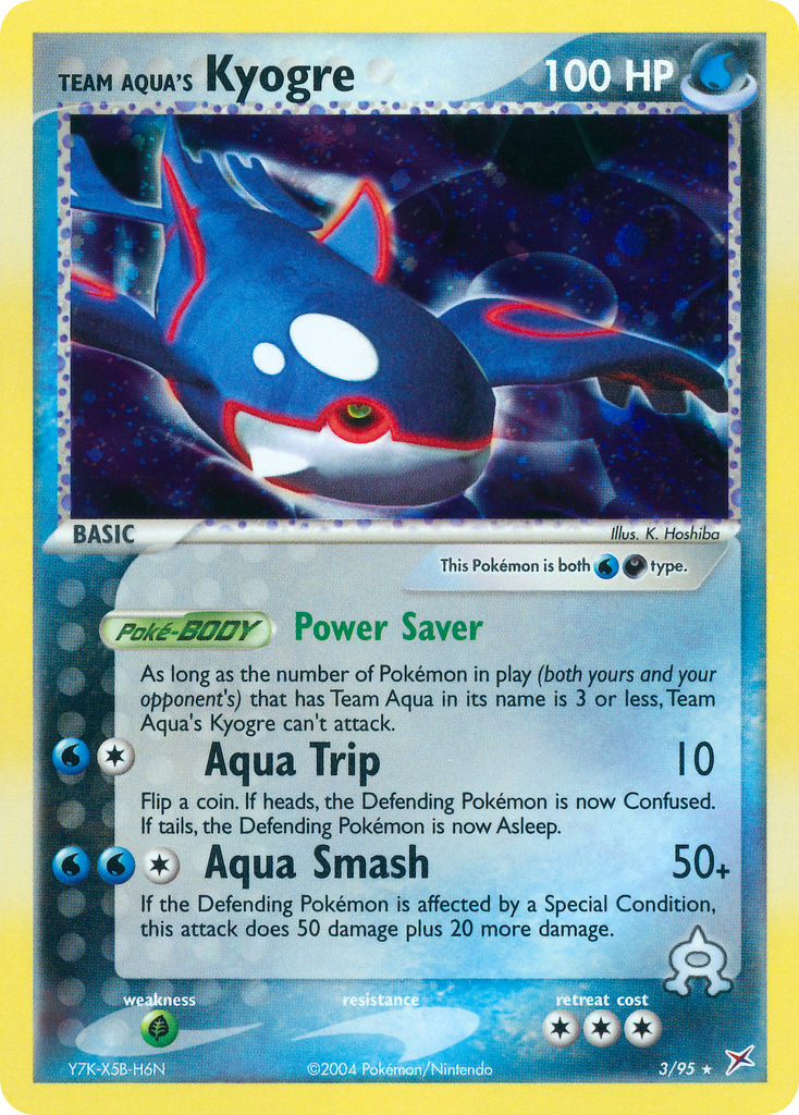 Team Aqua's Kyogre (3/95) (Theme Deck Exclusive) [EX: Team Magma vs Team Aqua] | Mega City Incorporated