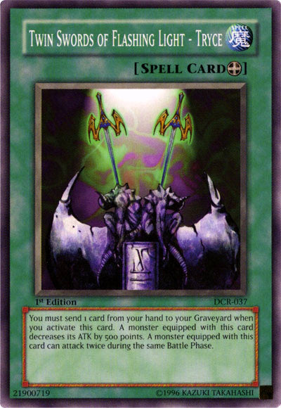 Twin Swords of Flashing Light - Tryce [DCR-037] Common | Mega City Incorporated