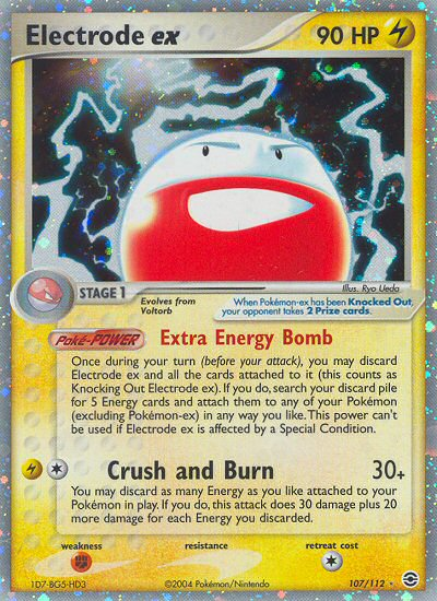 Electrode ex (107/112) [EX: FireRed & LeafGreen] | Mega City Incorporated