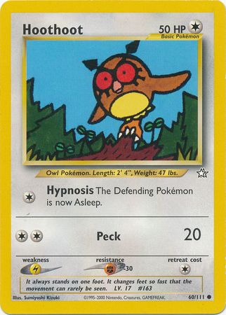 Hoothoot (60/111) [Neo Genesis Unlimited] | Mega City Incorporated