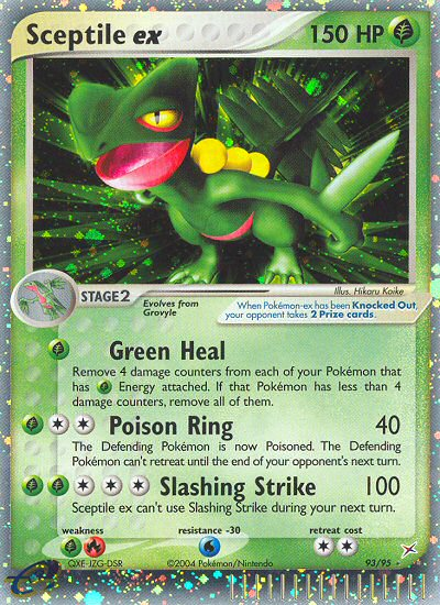 Sceptile ex (93/95) [EX: Team Magma vs Team Aqua] | Mega City Incorporated