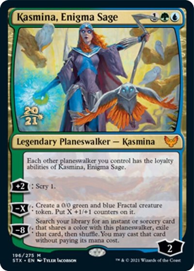 Kasmina, Enigma Sage [Strixhaven: School of Mages Prerelease Promos] | Mega City Incorporated