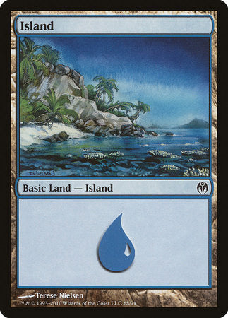 Island (68) [Duel Decks: Phyrexia vs. the Coalition] | Mega City Incorporated