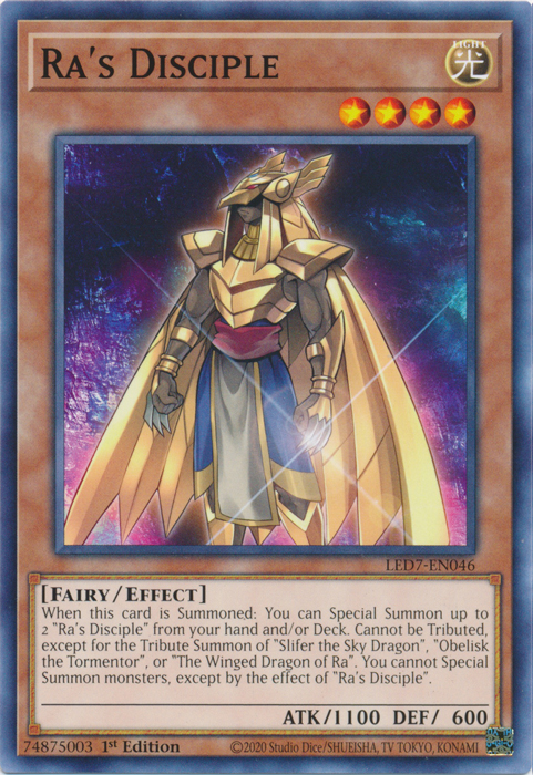 Ra's Disciple [LED7-EN046] Common | Mega City Incorporated