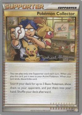 Pokemon Collector (97/123) (Happy Luck - Mychael Bryan) [World Championships 2010] | Mega City Incorporated