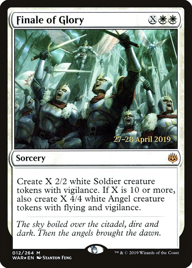 Finale of Glory  [War of the Spark Prerelease Promos] | Mega City Incorporated