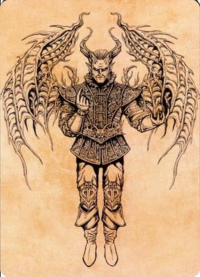 Raphael, Fiendish Savior Art Card (75) [Commander Legends: Battle for Baldur's Gate Art Series] | Mega City Incorporated