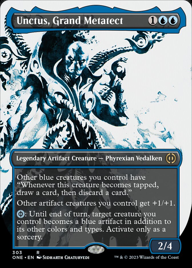 Unctus, Grand Metatect (Borderless Ichor) [Phyrexia: All Will Be One] | Mega City Incorporated