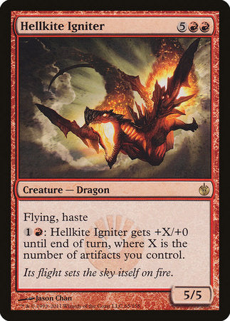 Hellkite Igniter [Mirrodin Besieged] | Mega City Incorporated