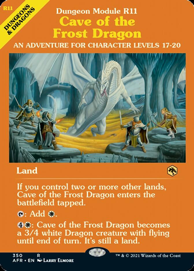 Cave of the Frost Dragon (Dungeon Module) [Dungeons & Dragons: Adventures in the Forgotten Realms] | Mega City Incorporated