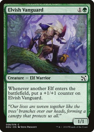 Elvish Vanguard [Duel Decks: Elves vs. Inventors] | Mega City Incorporated