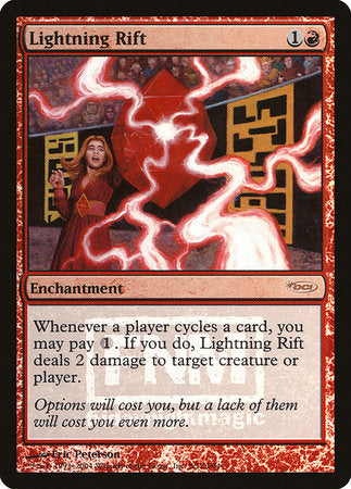 Lightning Rift [Friday Night Magic 2004] | Mega City Incorporated