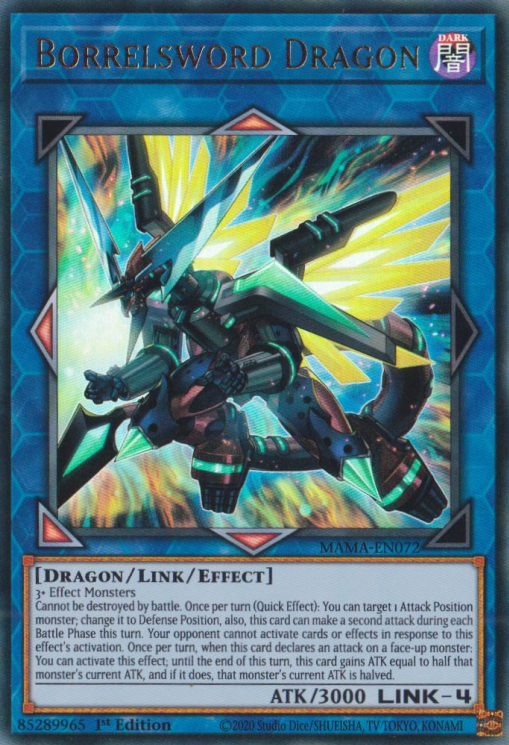 Borrelsword Dragon [MAMA-EN072] Ultra Rare | Mega City Incorporated