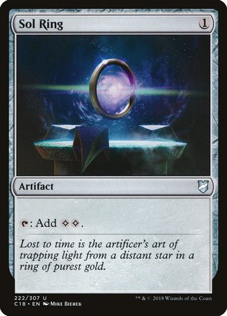 Sol Ring [Commander 2018] | Mega City Incorporated
