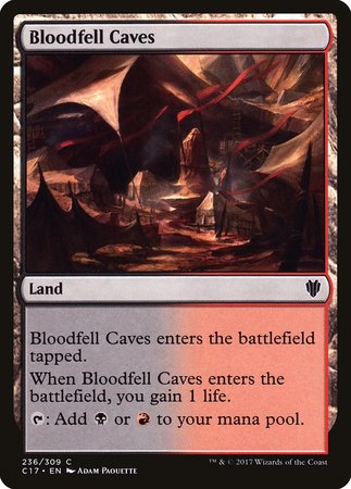 Bloodfell Caves [Commander 2017] | Mega City Incorporated