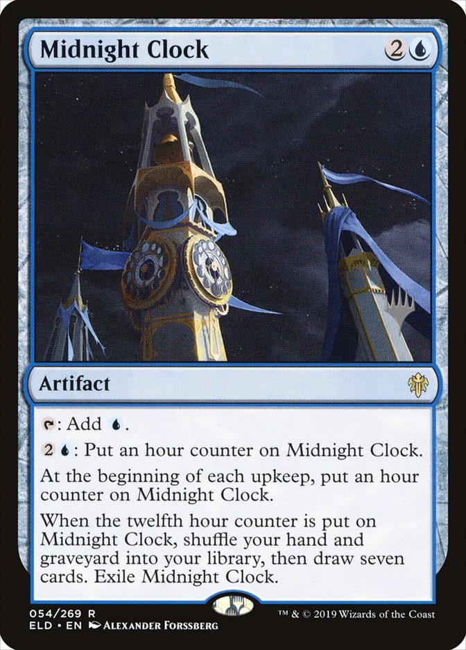 Midnight Clock (Promo Pack) [Throne of Eldraine Promos] | Mega City Incorporated