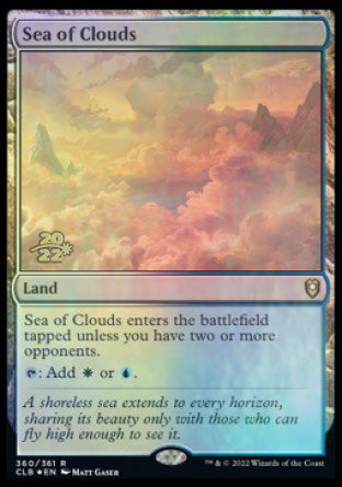 Sea of Clouds [Commander Legends: Battle for Baldur's Gate Prerelease Promos] | Mega City Incorporated