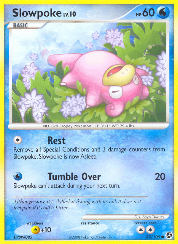 Slowpoke (82/106) [Diamond & Pearl: Great Encounters] | Mega City Incorporated