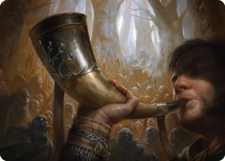 Horn of Gondor Art Card [The Lord of the Rings: Tales of Middle-earth Art Series] | Mega City Incorporated